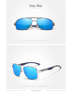 Men's Sunglasses Polarized Lens Brand Design Temples Sun glasses
