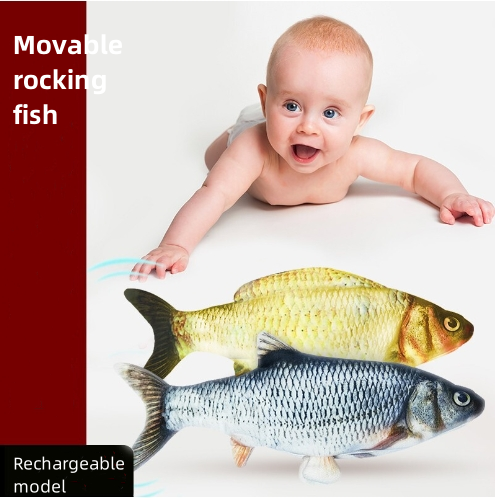 Jumping fish simulation electric fish swinging fish toy