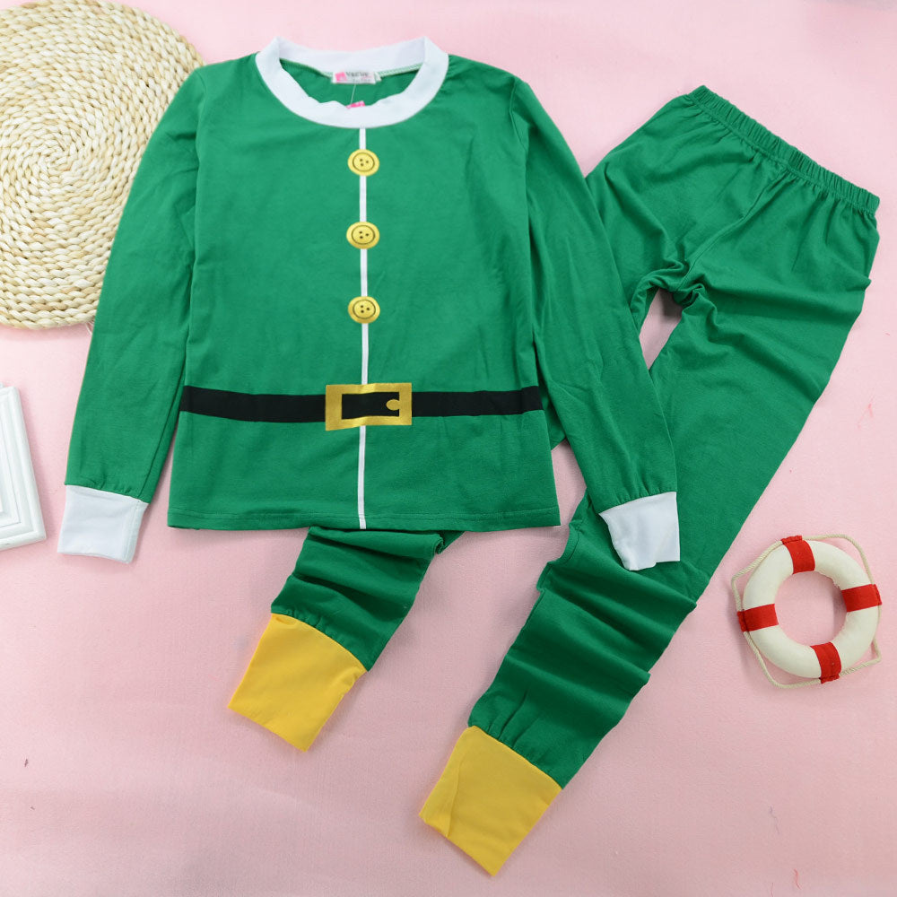 Christmas Family Matching Pajamas Christmas Santa Claus Red Sleepwear Sets 30