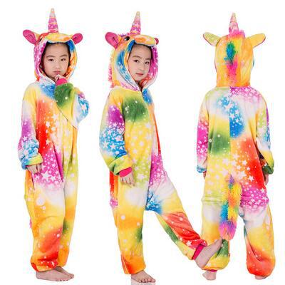 Fox Kigurumi Onesie Pajamas Animal Costumes for Kids