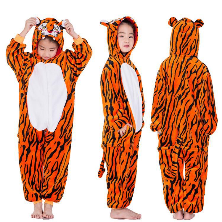 Fox Kigurumi Onesie Pajamas Animal Costumes for Kids