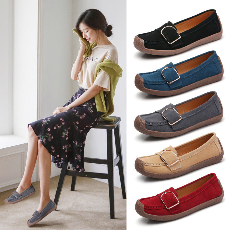 Zilool Fashion Flats Genuine Leather Loafers