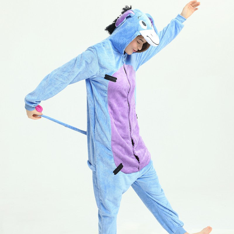 Unicorn Onesie Kigurumi Adult Animal Pajamas for Women & Men