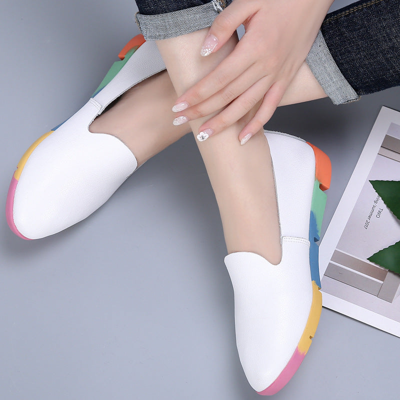 Zilool Colored Soft-soled Fashion Flat-soled Shoes