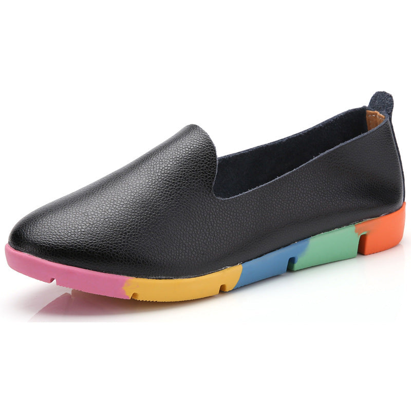 Zilool Colored Soft-soled Fashion Flat-soled Shoes