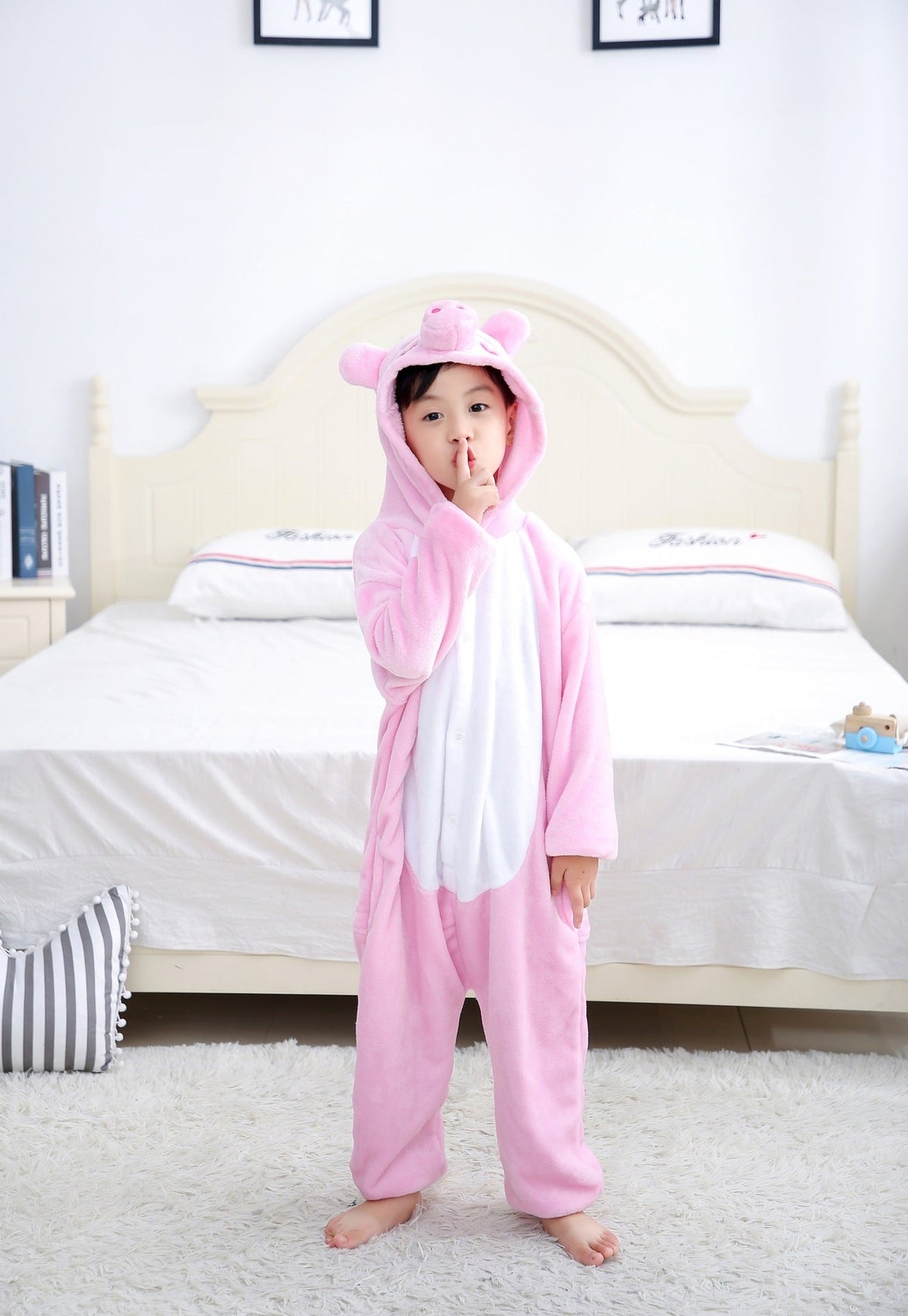 Panda Kigurumi Onesie Pajamas Animal Costumes for Kids