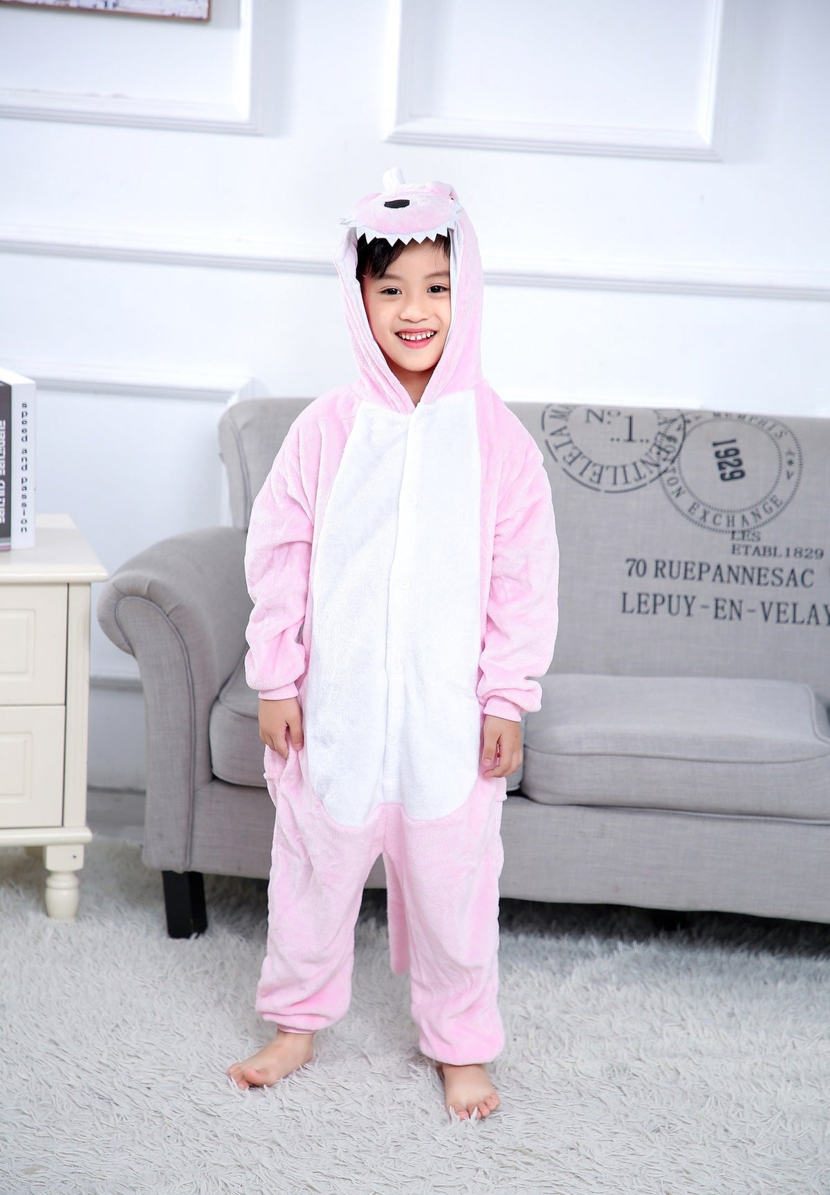 Panda Kigurumi Onesie Pajamas Animal Costumes for Kids