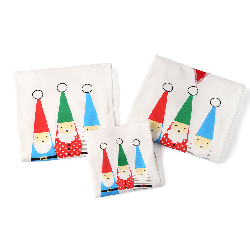 Christmas Family Matching Sleepwear Pajamas Sets Christmas Santa Claus Hohoho Top and Prints Pants 8