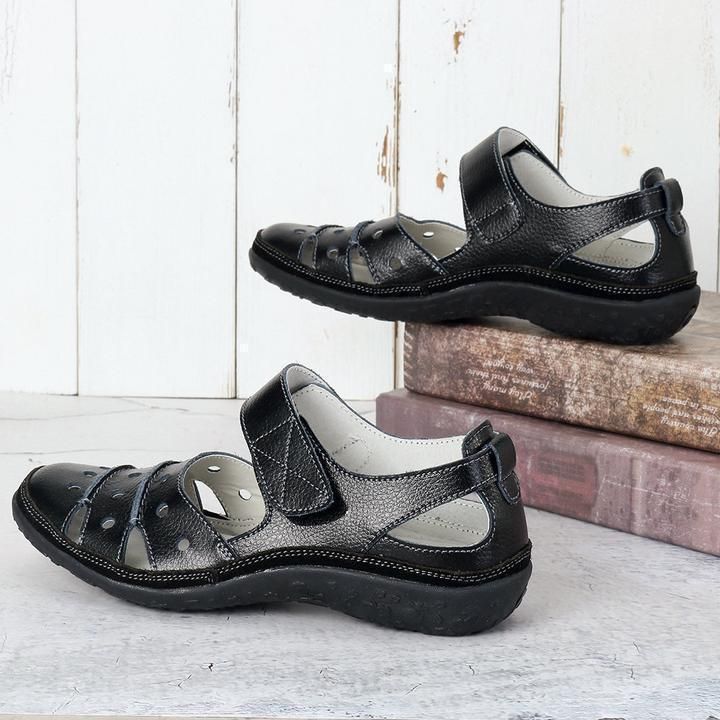 Zilool - Women's Hollow Hook Flat Sandals