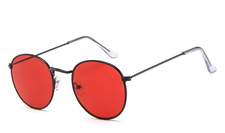 vintage Mirror Sunglasses Classic Round Outdoor Sun Glasses UV400