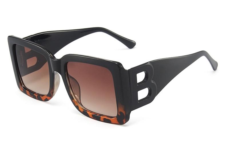 Square Sunglasses Woman Oversized Black Style Shades For Women Big Frame