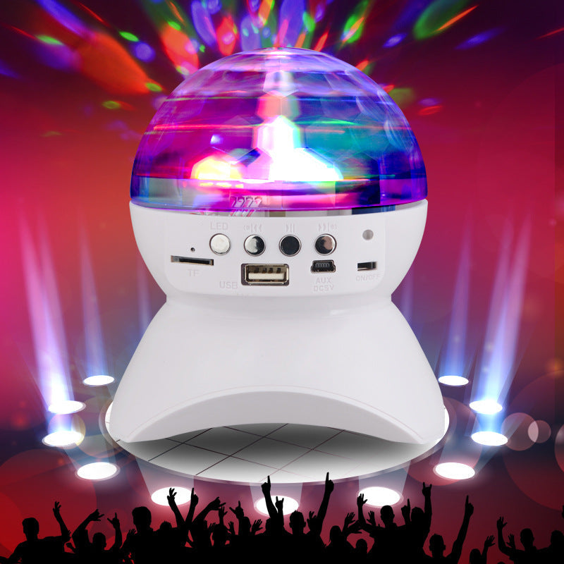 Bluetooth Speaker Portable Mobile Stage Light Mini Speaker