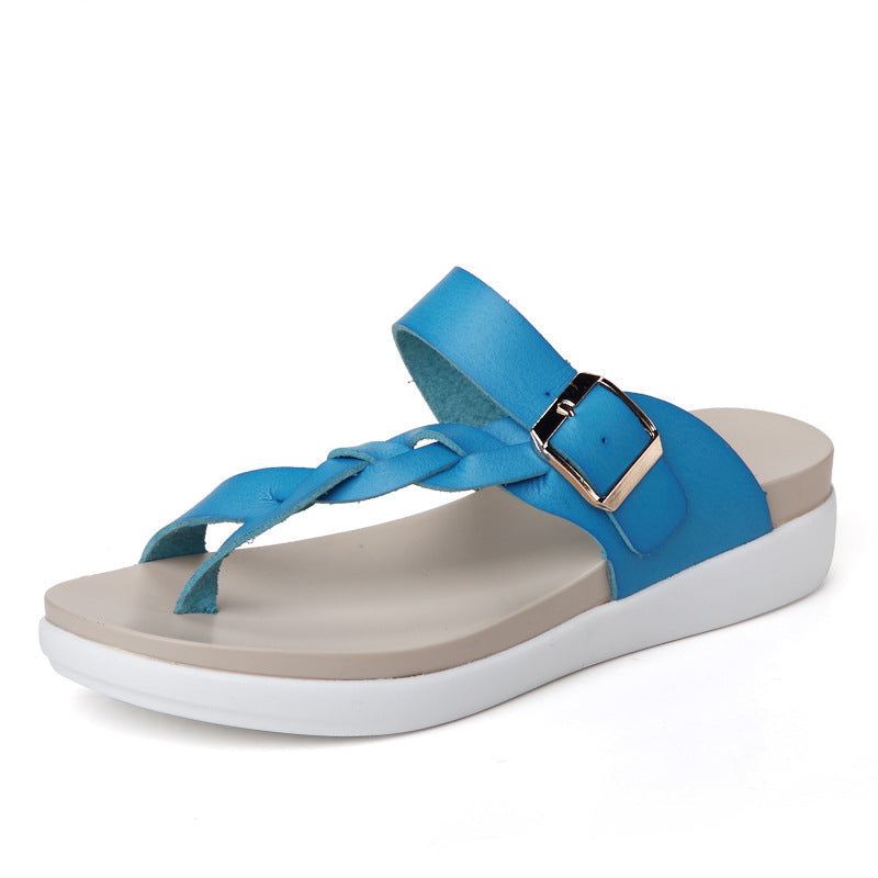 Zilool Women's Braided Fashion Flat Sandals