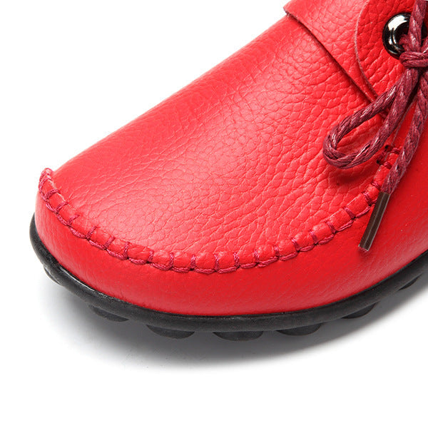 Zilool Flat Beef Tendon Low Top Casual Shoes