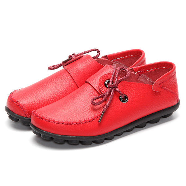 Zilool Flat Beef Tendon Low Top Casual Shoes