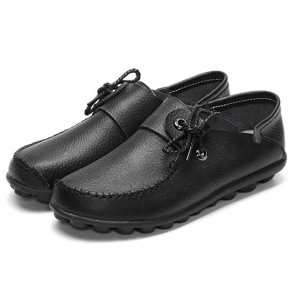 Zilool Flat Beef Tendon Low Top Casual Shoes