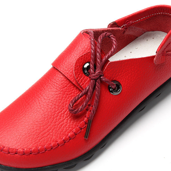 Zilool Flat Beef Tendon Low Top Casual Shoes