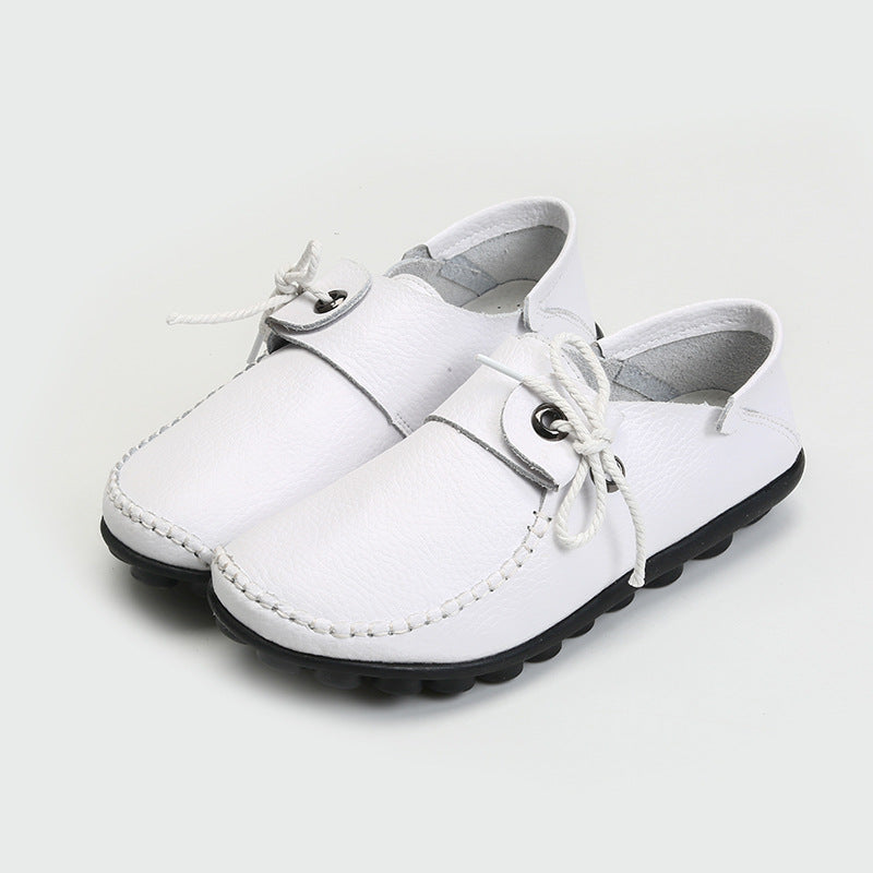 Zilool Flat Beef Tendon Low Top Casual Shoes