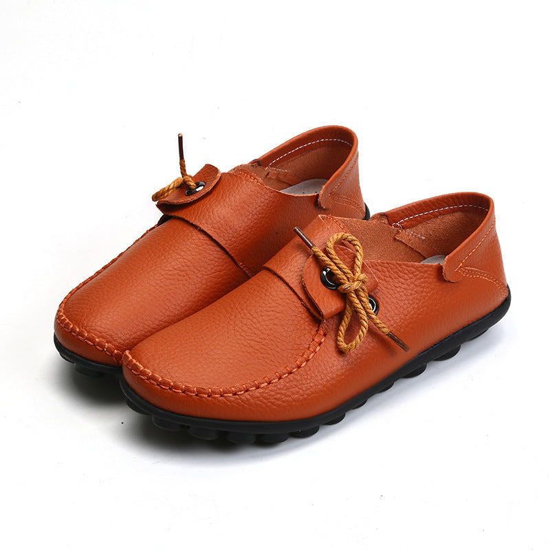 Zilool Flat Beef Tendon Low Top Casual Shoes
