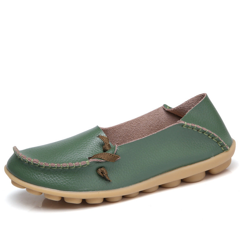 Zilool Women's Low Top Lace-up Flat Shoes