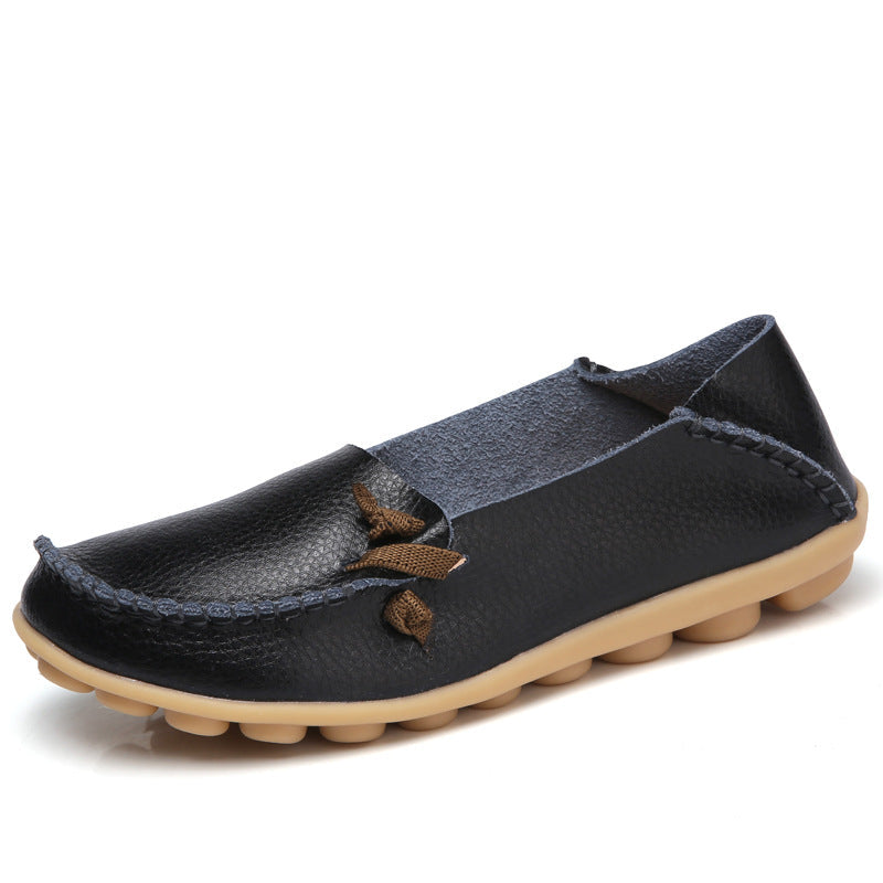 Zilool Women's Low Top Lace-up Flat Shoes