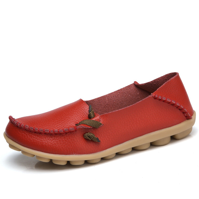 Zilool Women's Low Top Lace-up Flat Shoes