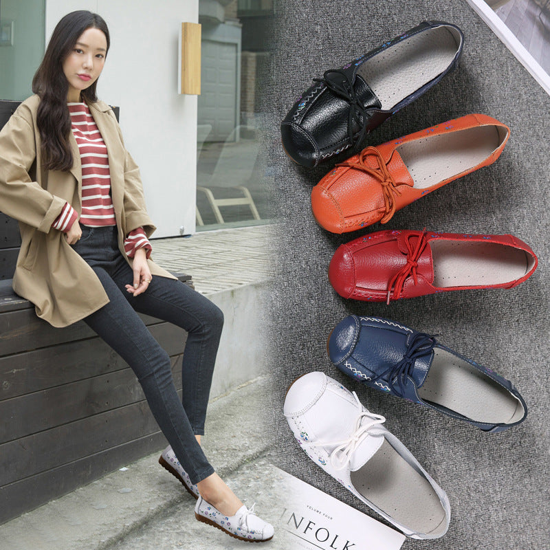 Zilool New Soft-faced Printed Women Shoes