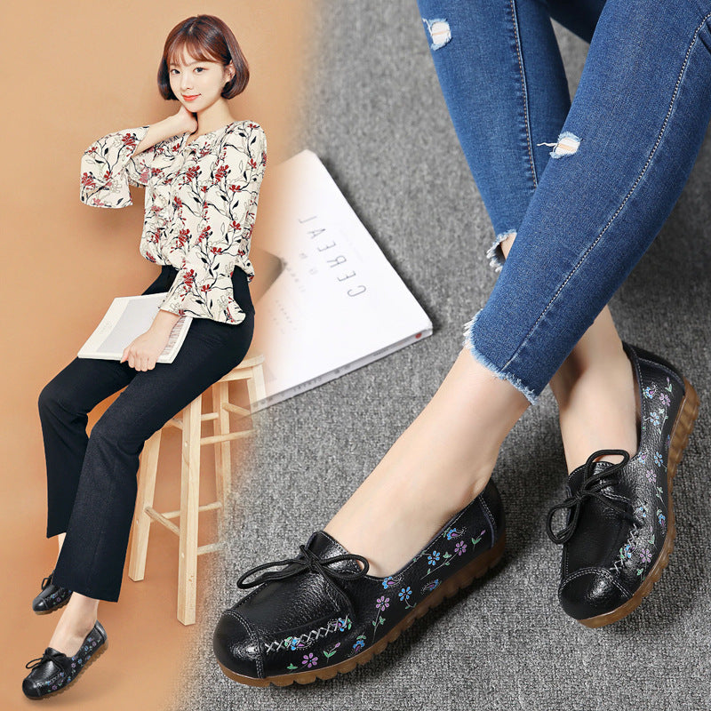 Zilool New Soft-faced Printed Women Shoes