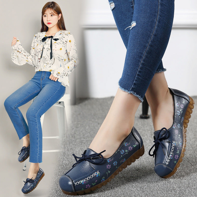 Zilool New Soft-faced Printed Women Shoes