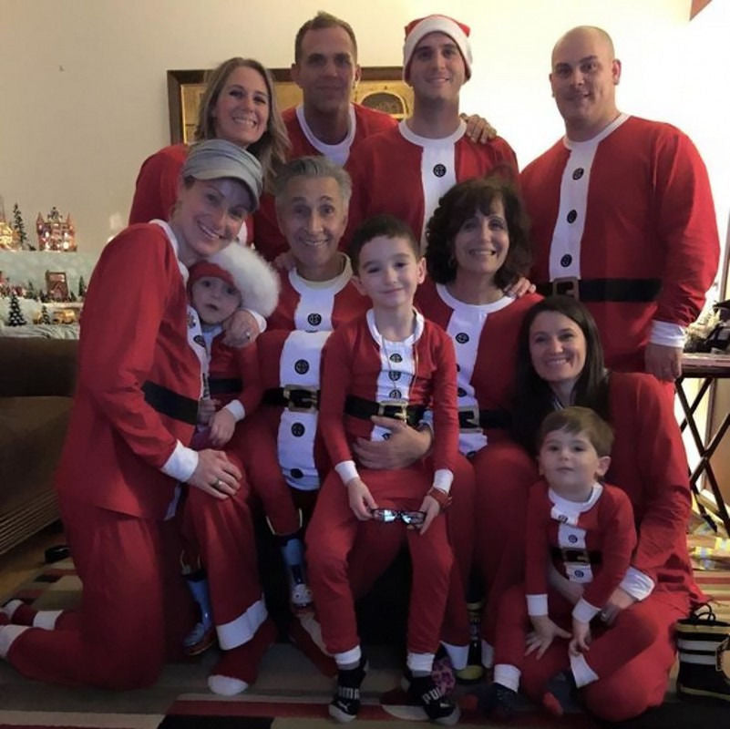 Christmas Family Matching Pajamas Christmas Santa Claus Red Sleepwear Sets 16