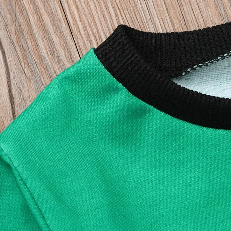 Christmas Family Matching Sleepwear Pajamas Sets Green Snowman Gingersnaps Gifts Top and Black Love Pants 14