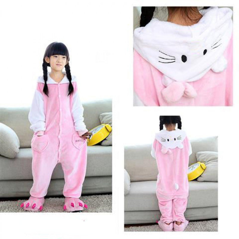 Cow Kigurumi Onesie Pajamas Animal Costumes for Kids