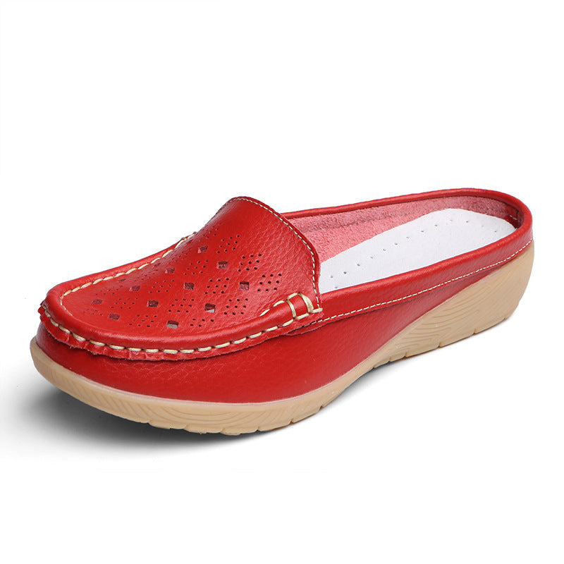 Zilool Single Slope Heel Hollow Shoes