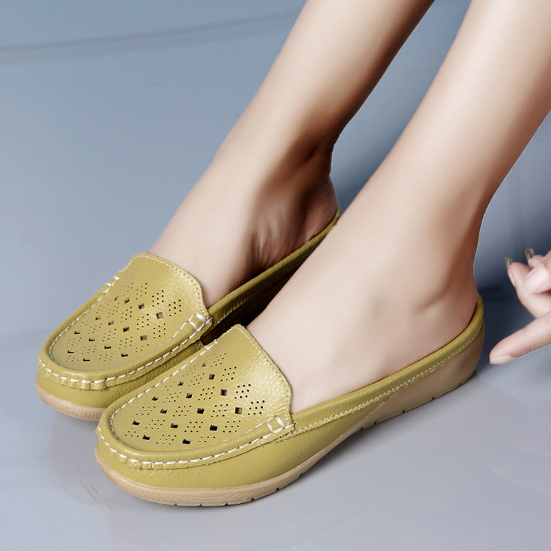 Zilool Single Slope Heel Hollow Shoes