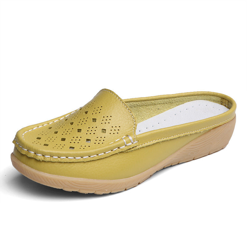 Zilool Single Slope Heel Hollow Shoes