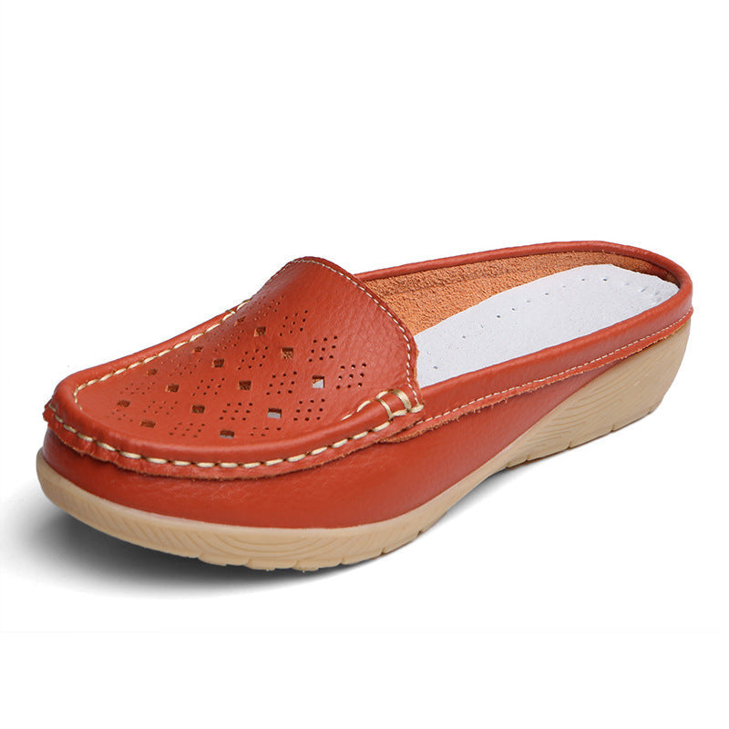 Zilool Single Slope Heel Hollow Shoes