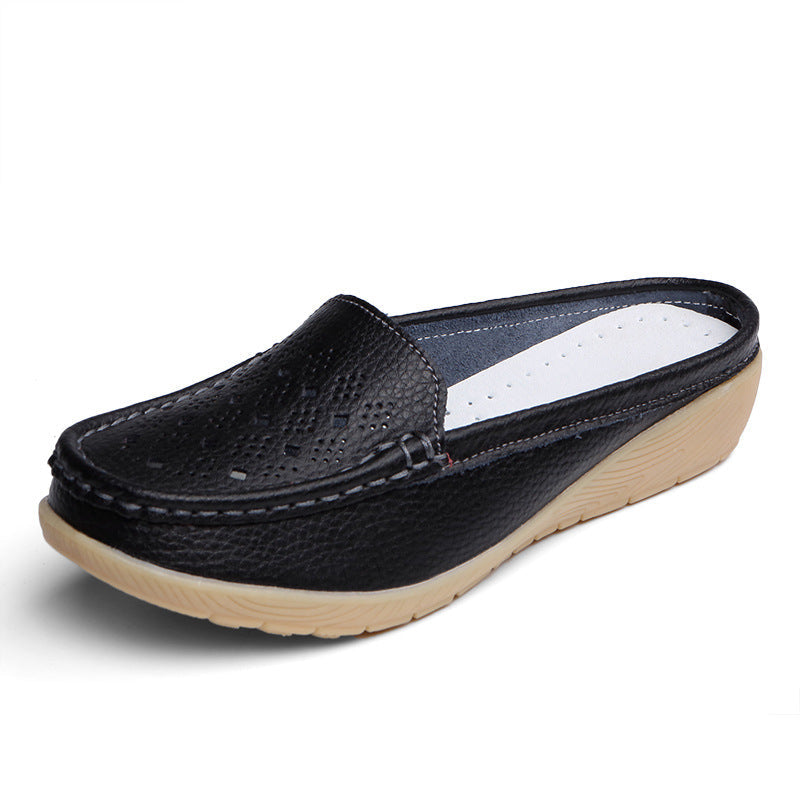 Zilool Single Slope Heel Hollow Shoes