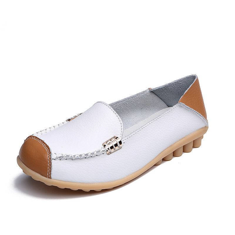 Zilool Lace-up Flat Bottom Leisure And Comfortable Shoes