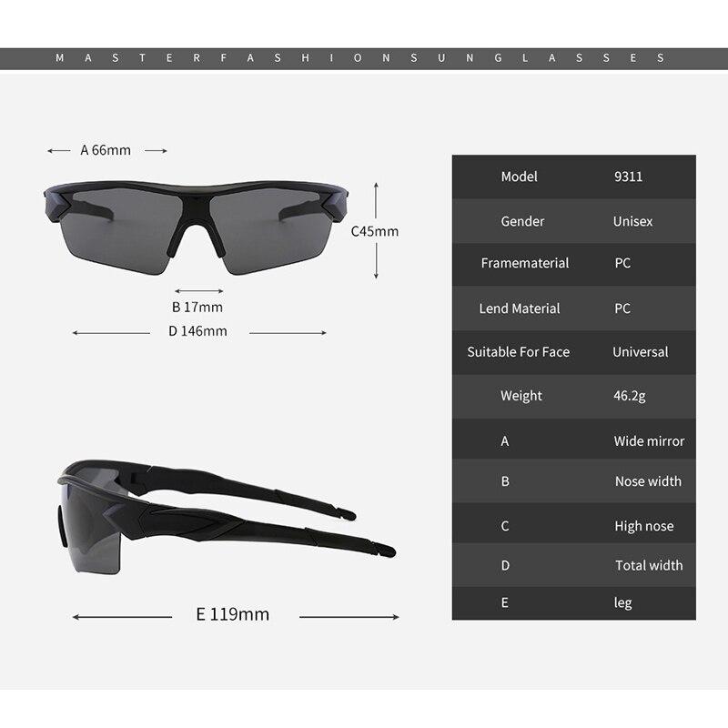 Outdoor Sport Bicycle Eyewear Glasses