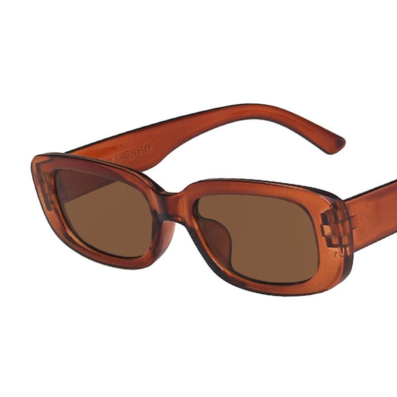 Small Rectangle Sunglasses Women Vintage Square Sun Glasses Shades Female