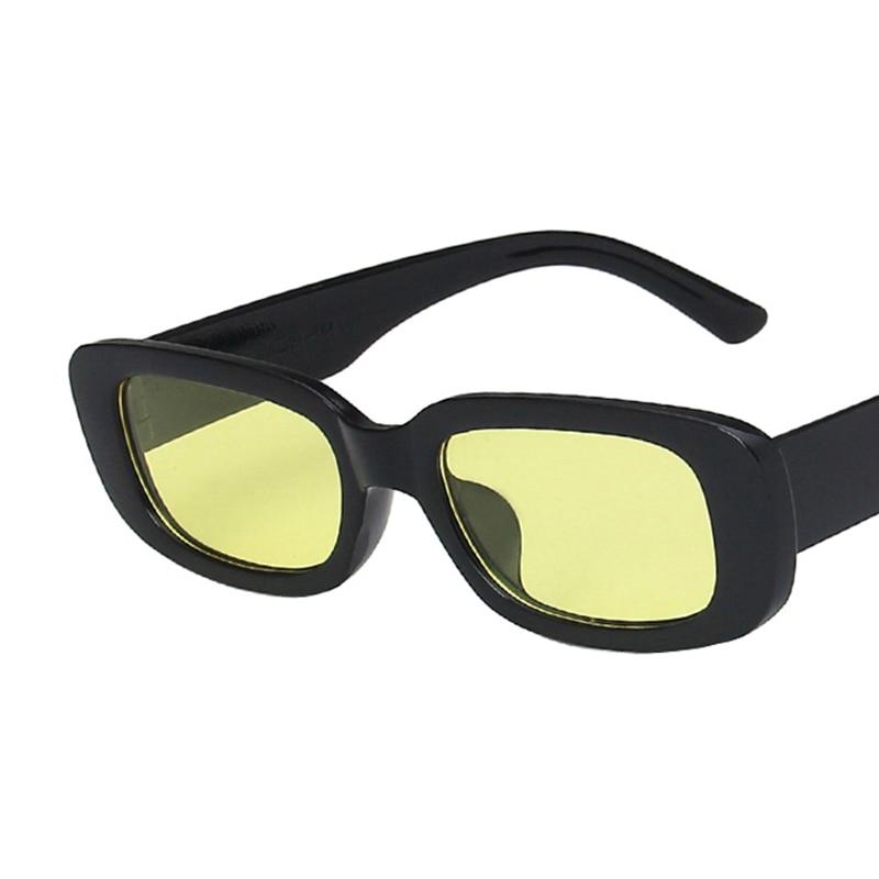 Small Rectangle Sunglasses Women Vintage Square Sun Glasses Shades Female