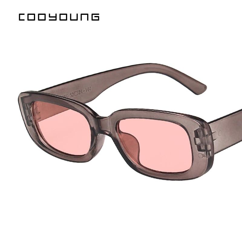 Small Rectangle Sunglasses Women Vintage Square Sun Glasses Shades Female