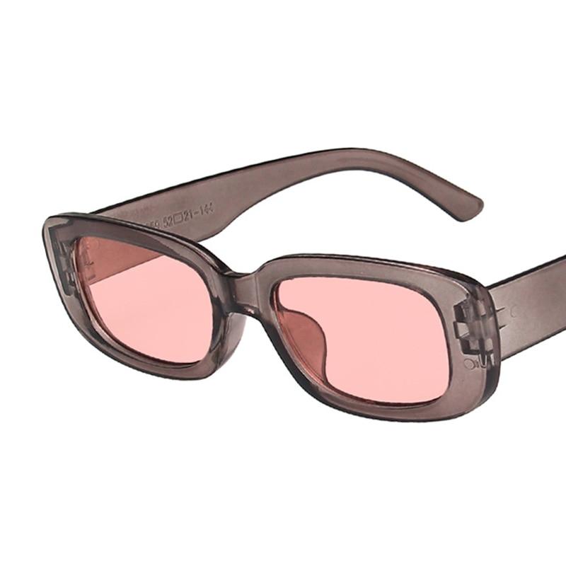 Small Rectangle Sunglasses Women Vintage Square Sun Glasses Shades Female