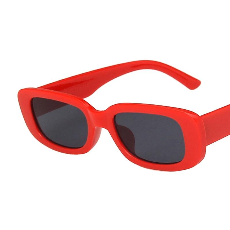 Small Rectangle Sunglasses Women Vintage Square Sun Glasses Shades Female