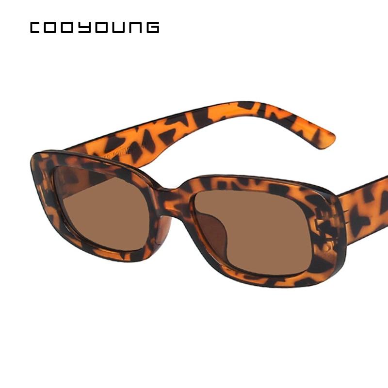 Small Rectangle Sunglasses Women Vintage Square Sun Glasses Shades Female