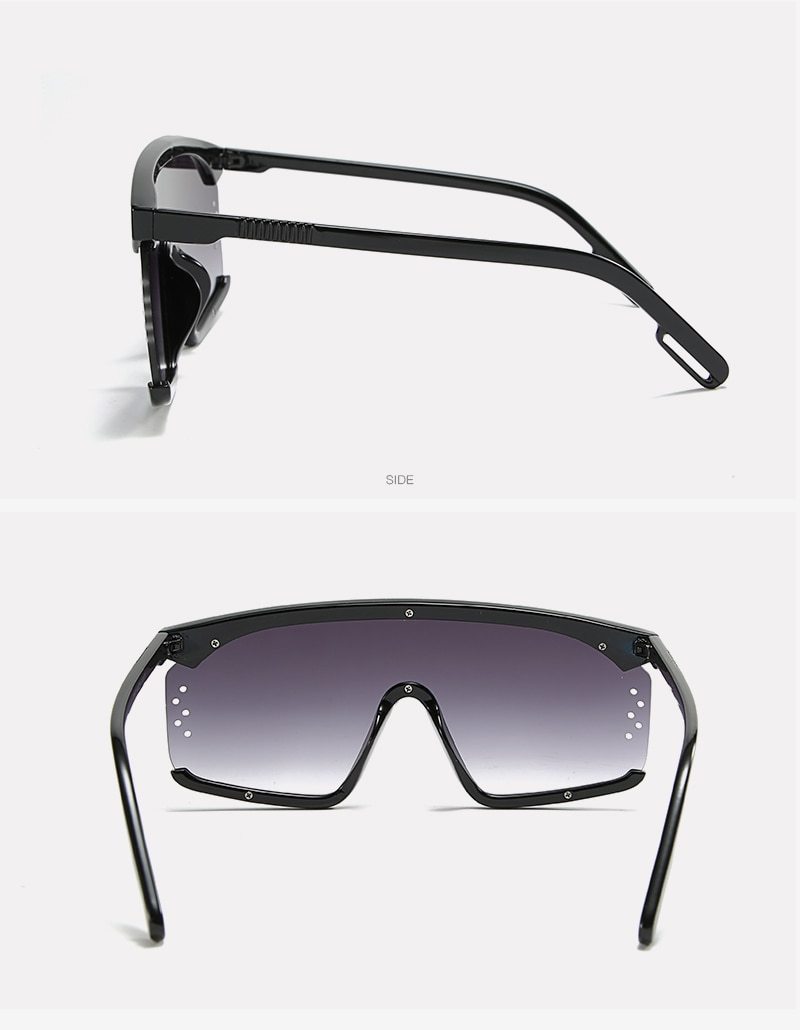 Fashion Oversized Sunglasses Women 2021 Brand Designer Big Frame Square Sunglasses UV Protection Shades For Women