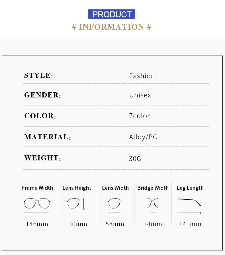 Fashion Square Small Retro Vintage One Piece Rimless Sun Glasses
