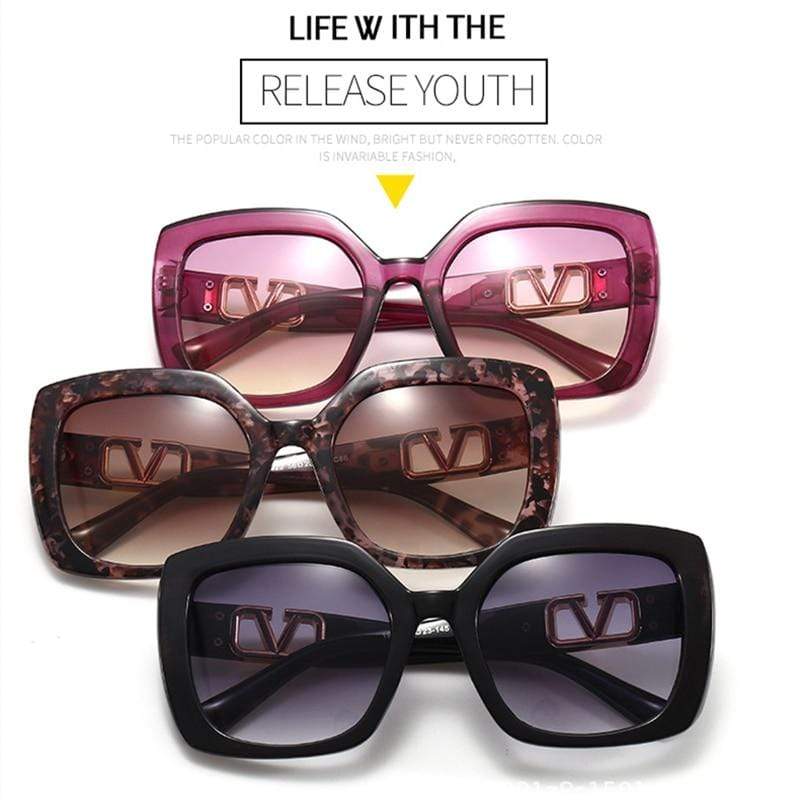 Women Sunglasses Oversized Square Sun Glasses Female Summer Style Shades