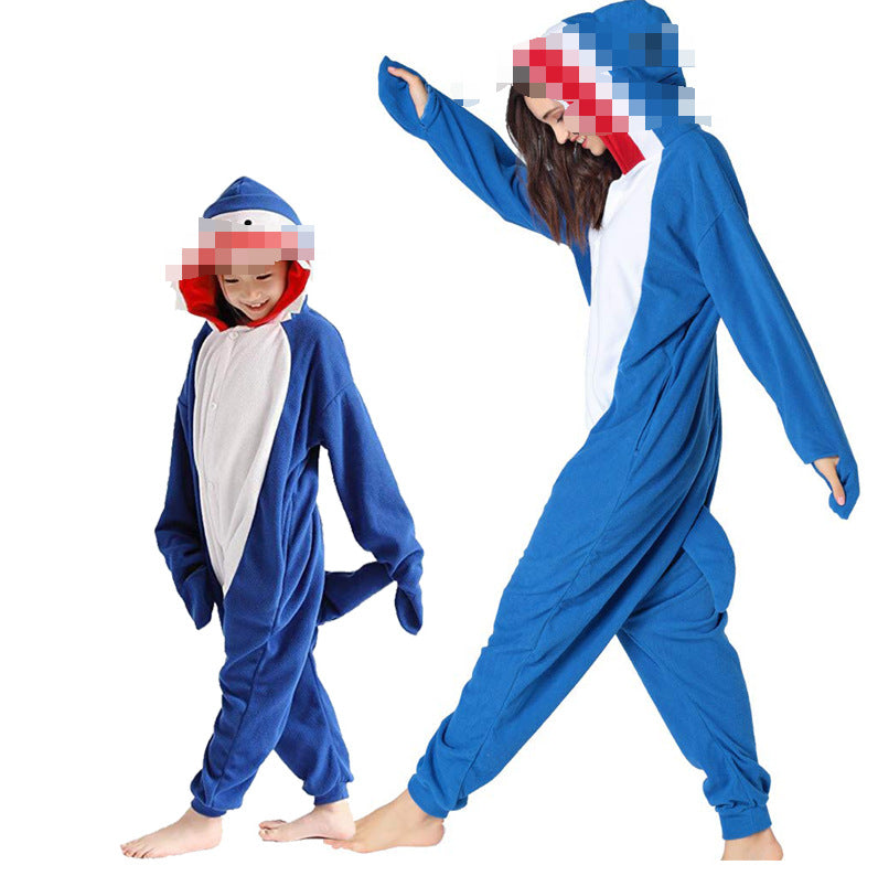 Blue Dog & Orange Dog Onesie Halloween Costume for Unisex Adults & Teens Cosplay Party Suit