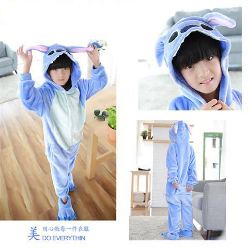 Cow Kigurumi Onesie Pajamas Animal Costumes for Kids